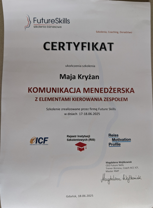 Certyfikat 5